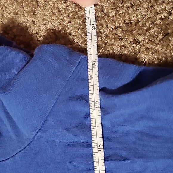 Polo by Ralph Lauren V-neck t-shirt, women's, size L, blue - Picture 5 of 6